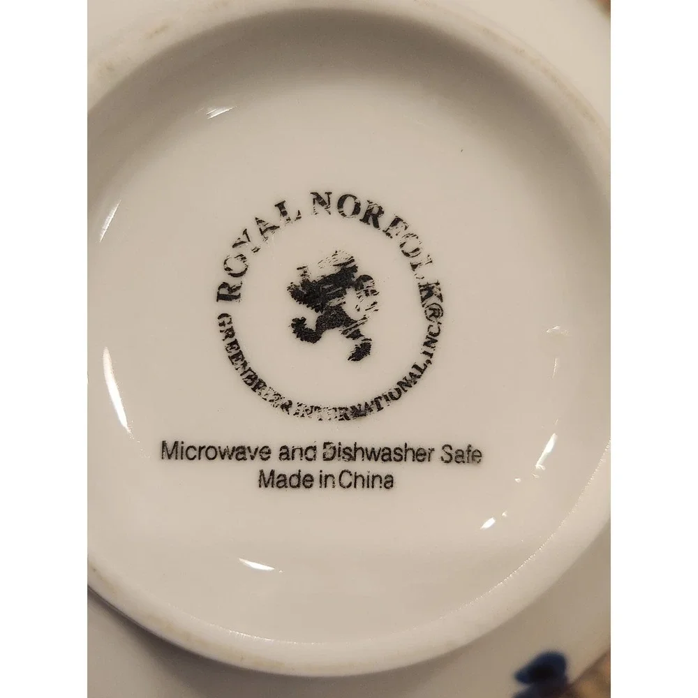 Royal Norfolk Rice Bowl & 2‎ Pair of Chop Sticks